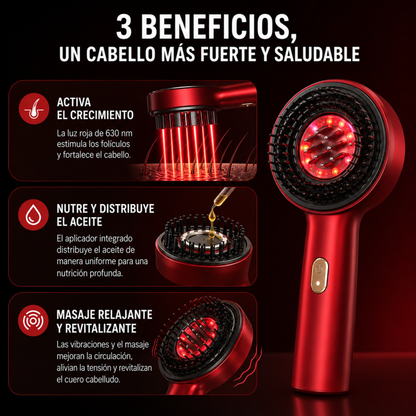 Cepillo masajeador capilar